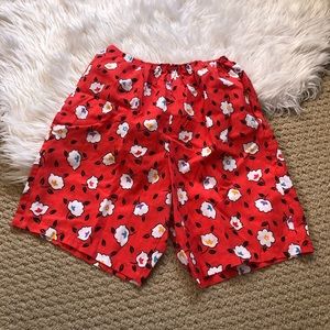 Vintage Floral Shorts